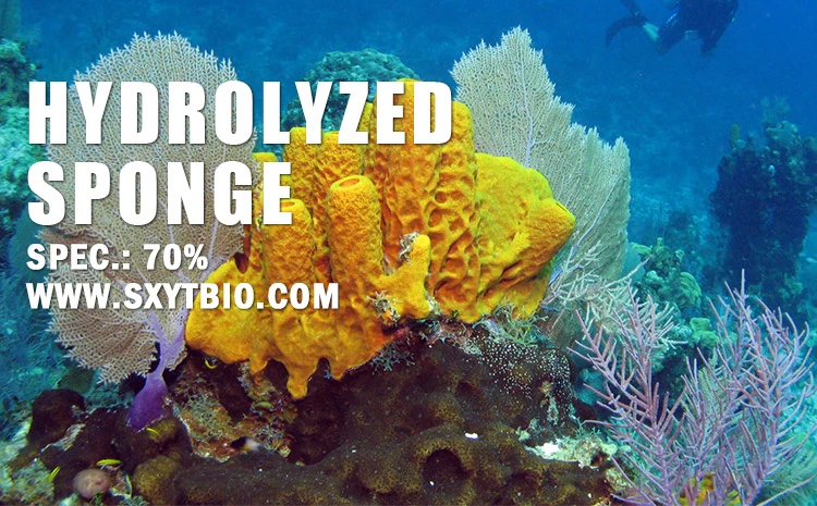 Skin Peeling Exfoliator 70% Hydrolyzed Sponge/Sponge Spicule