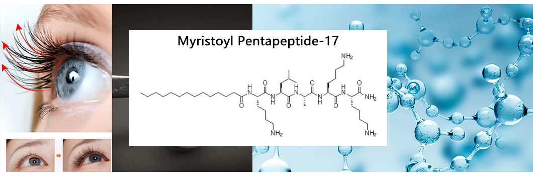 Cosmetic Ingredient Myristoyl Pentapeptide-17 for Hair Growth CAS 959610-30-1