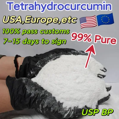 Fornitore della Cina, materia prima cosmetica Tetraidrocurcumina pura al 99%, tetraidrocurcuminoidi, polvere di Thc per lo sbiancamento della pelle, servizio di sicurezza